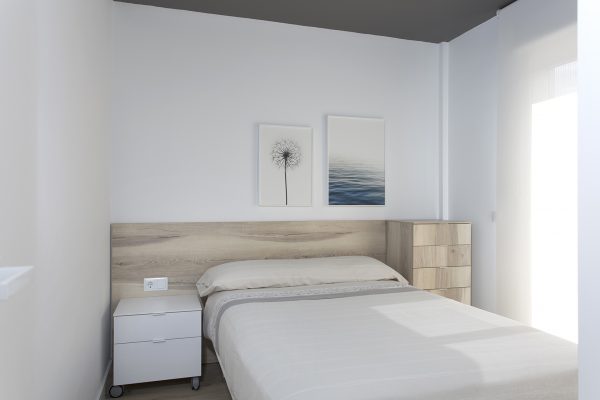 Dormitorio doble Tegar Mobel en color legno