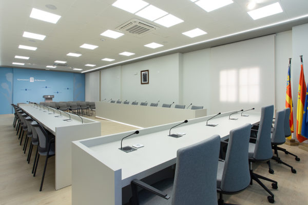 Ayuntamiento de Benicarló silla cron de Actiu